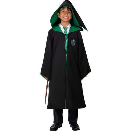 Slytherin Umhang-Replik für Kinder - Diamond Edition Kostüm für Kinder