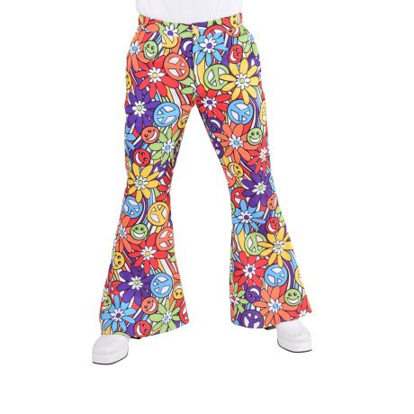 Hippie -Symbole 60s Hosen Herren