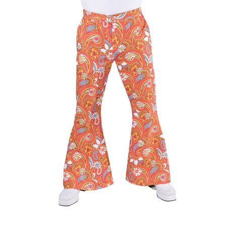 Hippie Broek Paisley Oranje Herren