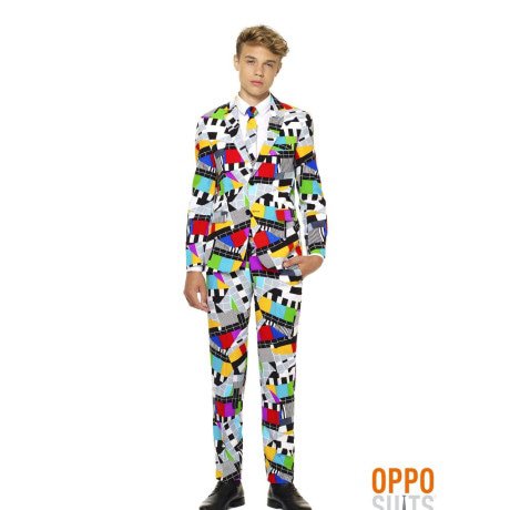 Testival -Test Bild Opposuit Teen Kostüm für Jungen