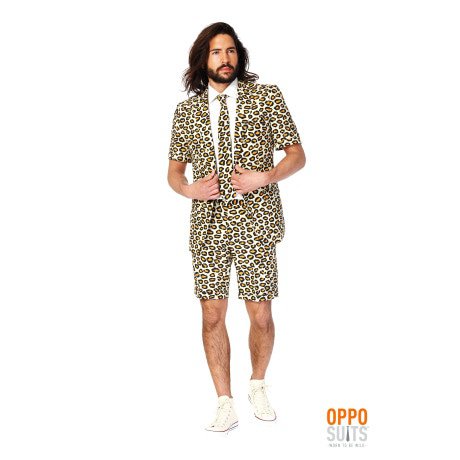 Sommerfest Extravagant Das Jag -Opposuit -Kostüm Herrenkostüm