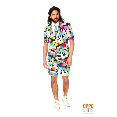 Sommerfest Extravagantes Testival Opposuit Kostüm Herren