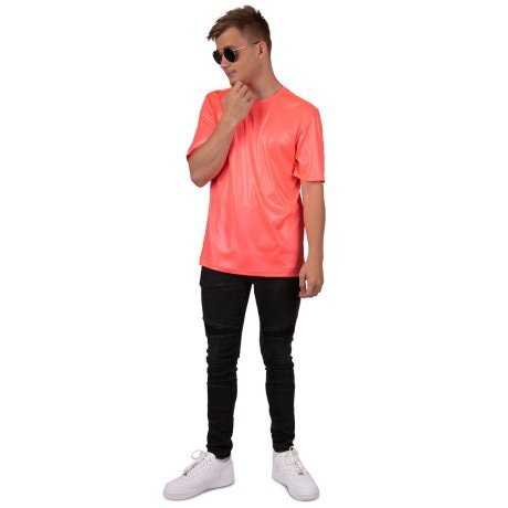 Gordon Disco Shirt Neon Pink Herren