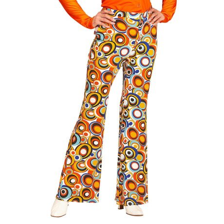 Groovy Gwendolyn 70s Damenhosen, Luftblasen