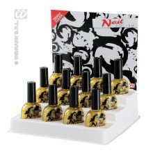 Nagellack Glitzer Gold