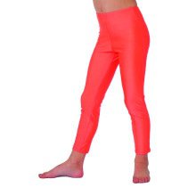 Kinder Mit Roten Disco -Legging -Kindern Mädchen