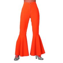 Tanzende Orangefarbene Hippie -Hosen Damen