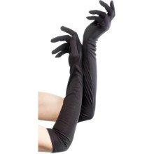 Lange Schwarze Handschuhe Frau