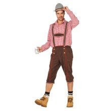 Bier -Drinking Tyrolean Braun Herren