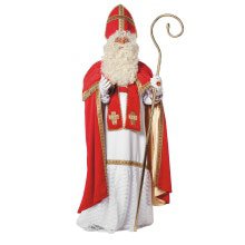 Heiliger St. Nikolaus Herrenkostüm Deluxe Kostüm