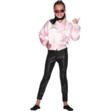 Offizielle Grease Rosa Lady Jacke Mädchen