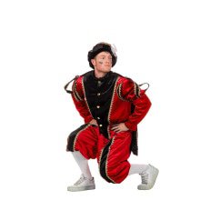 Roter Piet Pete Anzug Unisex