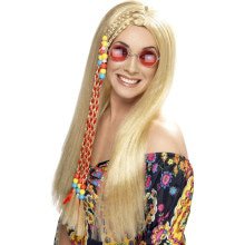 Hippie Blonde Perücke