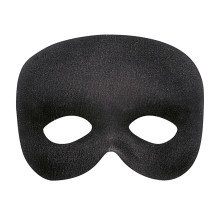 Klassische Augenmaske Phantom, Schwarz