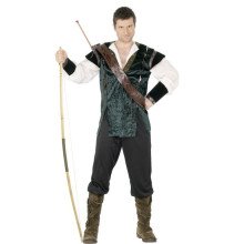 Mittelalterlicher Robin Hood Man Kostüm Herren