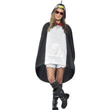 Lustiges Penguin -Poncho -Kostüm Unisex Kostüm