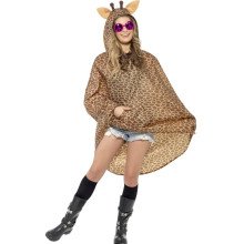 Giraffe Poncho -Kostüm Unisex Kostüm