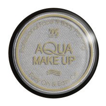 Aqua Make -Up Metallic Silber 15 Gramm