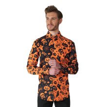 Halloween -Ikonen Oranje Schwarz Shirt Herren