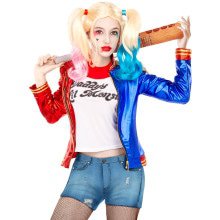 Harley Quinn Kostüm Kit Suicide Squad Damen