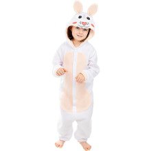 Onesie Fluffy Konijn Kostüm für Kinder