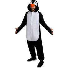 Pinguin Onesie Kostüm für Erwachsene Unisex