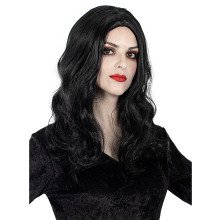 Morticia Addams Perücke für Damen - Addams Family