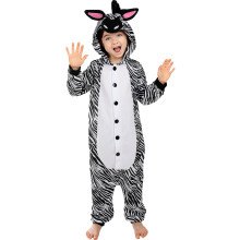 Zebra Onesie Kostüm für Kinder für Kinder