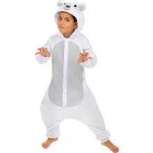 Eisbär Onesie Kostüm für Kinder für Kinder