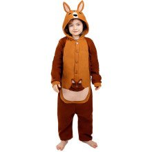 Onesie Kangoeroe Met Kleine Joey Kostüm für Kinder