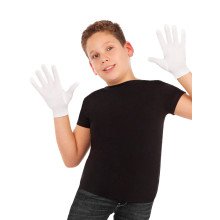 Handschuhe Weiß 19 Cm für Kinder