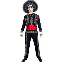 Dia De Los Muertos Kostüm für Herren