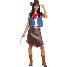 Cowgirl Kostüm für Damen