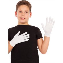 Handschuhe Weiß 22 Cm für Kinder