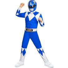 Power Ranger Kostüm Blau für Kinder für Kinder