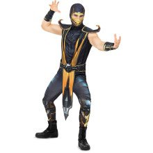 Scorpion Kostüm Mortal Kombat Herren