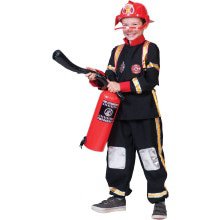 Heldener Feuerwehrmann Tom Kostüm für Jungen