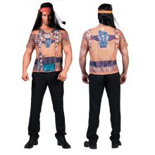 3d -Shirt Indisch Herren