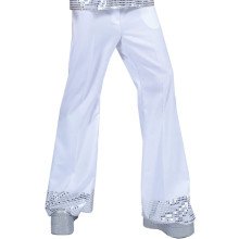 Disco -Tänzer Broek Weiß Herren