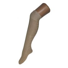 Knie-Hohe Strümpfe 53 Zentimeter Größe 42-46 Beige