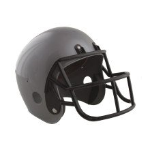 Amerikanischer Fußballhelm Grau