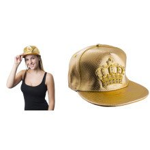 Baseballkappe Mit Goldener Krone