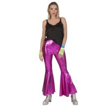 Disco Fever Hosen Glänzendes Rosa Damen