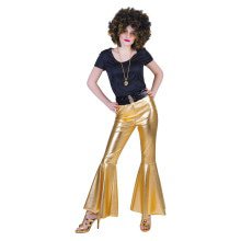 Disco Fever Broek Funkelnder Gold Damen