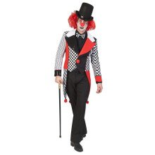 Schachbrett Mit Punkten Circus Clown Strumpfhosejacke Herren