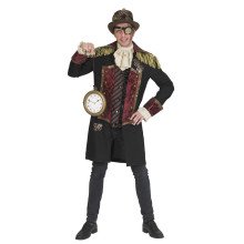 Steampunk Jules Verne Jacke Herrenkostüm