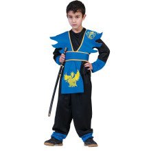 Tödlicher Dolle -Japaner Ninja Kostüm für Jungen