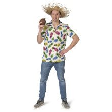 Tropischer Samba Costa Rica Ananas Shirt Herren