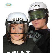 Professionelle Helm -Aufruhrpolizei