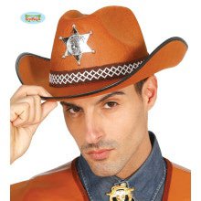 Sheriff Hut Brown Mit Star Nebraska